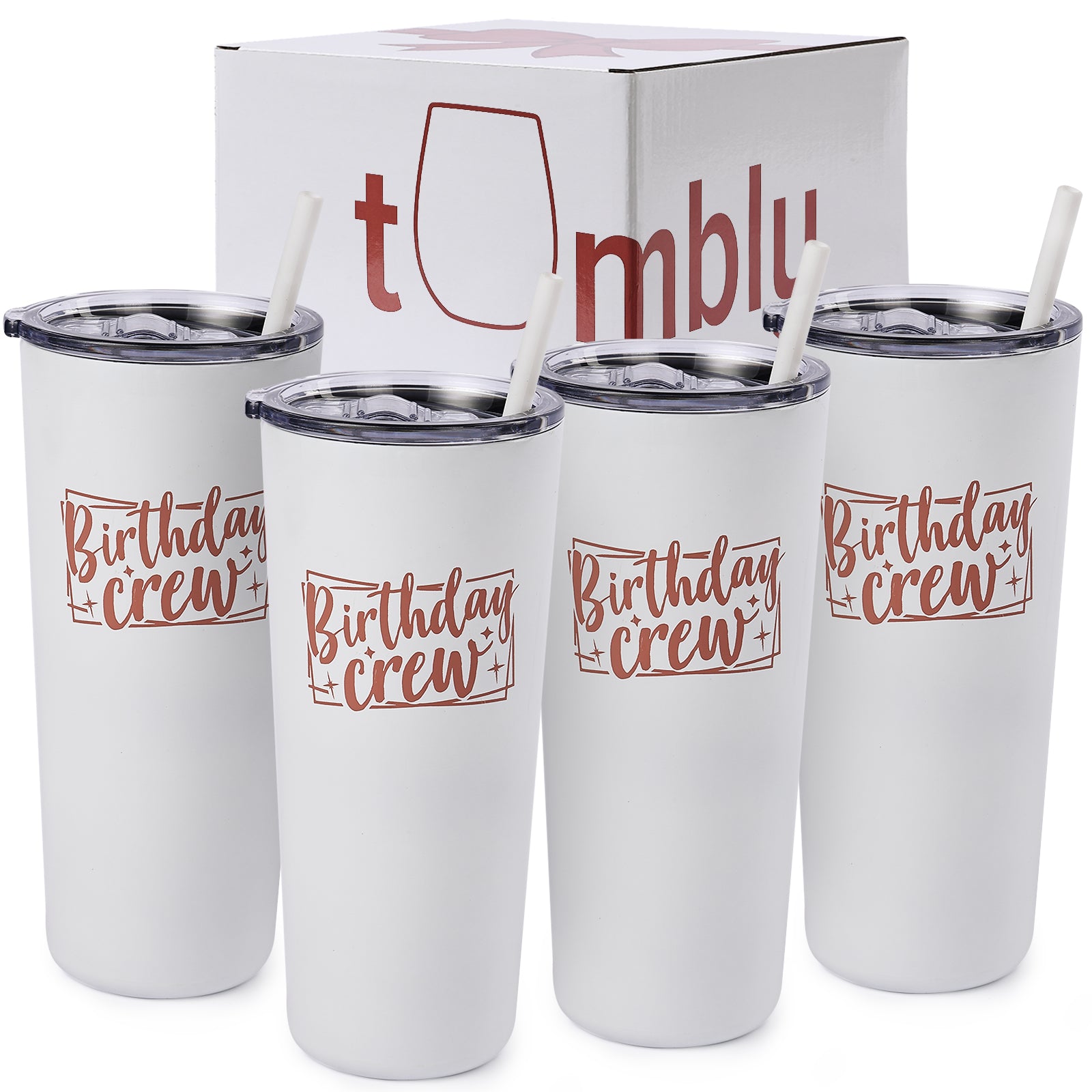 Birthday Crew Tumbler 4 Pack - 12oz - Birthday Squad Cups - Birthday  Tumblers - Birthday Party Cups …See more Birthday Crew Tumbler 4 Pack -  12oz 