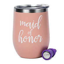 Load image into Gallery viewer, Wedding Tumblers - Bride Tumbler - Bridesmaid Tumbler - Maid of Honor Tumbler - Bride Tribe Tumbler - Mother of Bride and Mother of the Groom Tumbler
