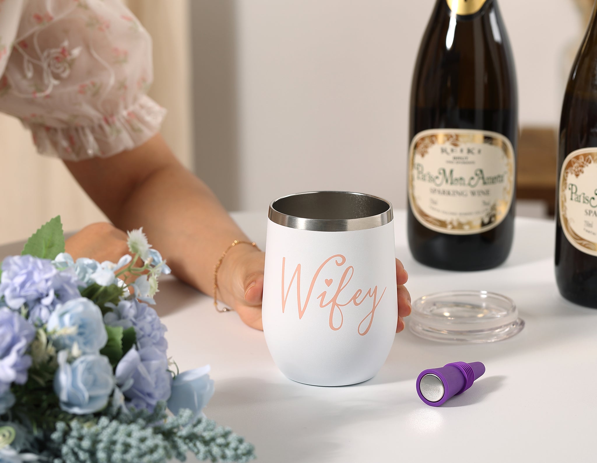 Wifey Tumbler - Wifey Gifts - Wifey Cup - Cool Bridal Shower Gifts